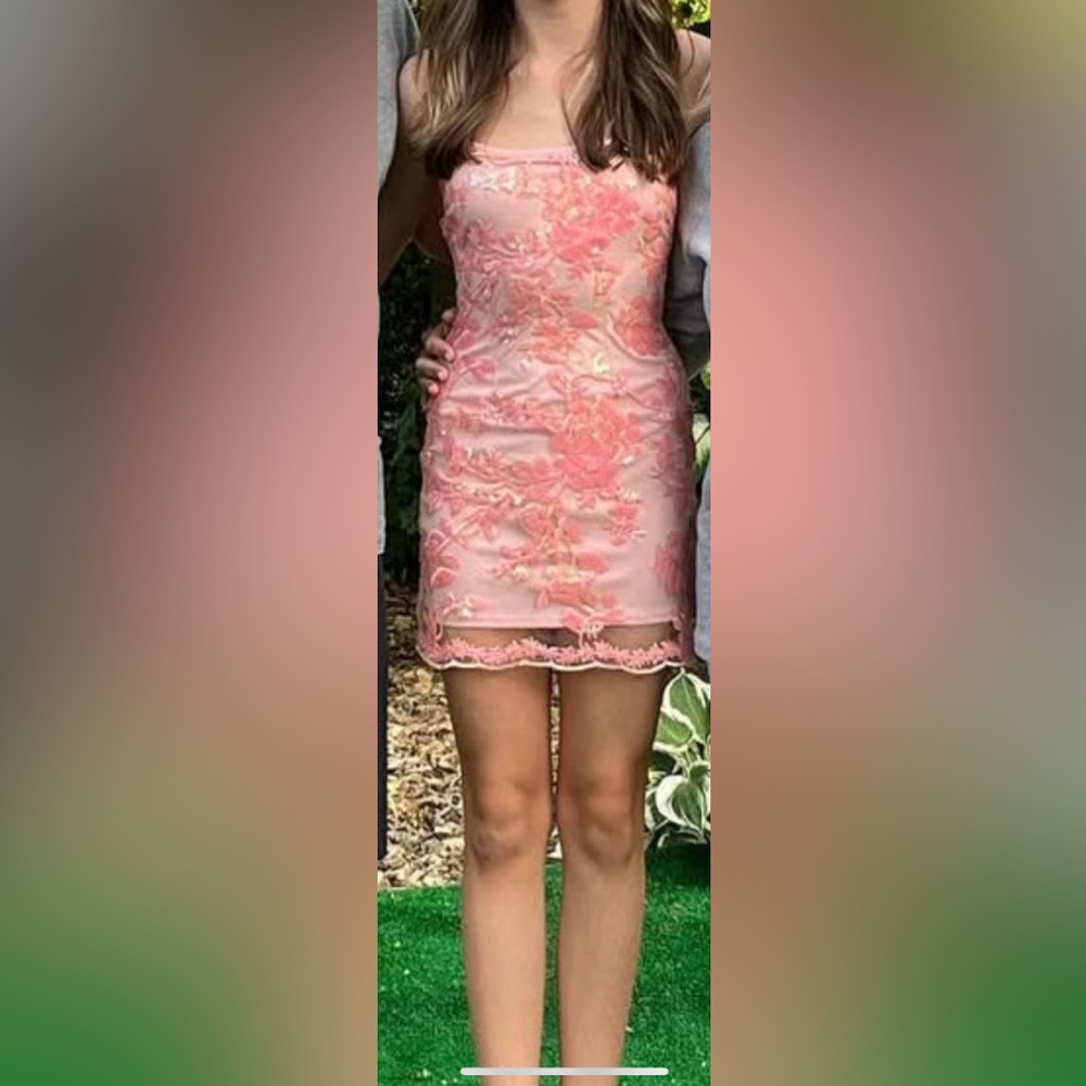 Lucy in the Sky Blush Sequin Dress